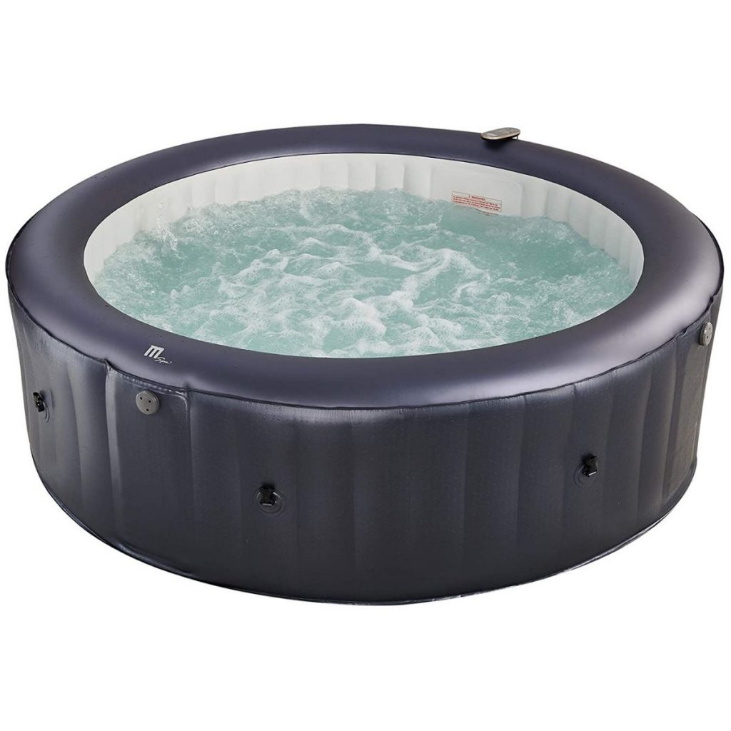 MSPA 6 Persons Carlton 2021 - Portable Hot Tub Round Square Outdoor ...