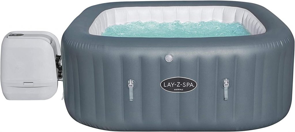 Lay-Z-Spa Hawaii HydroJet Pro Massage System 6 Person Hot Tube