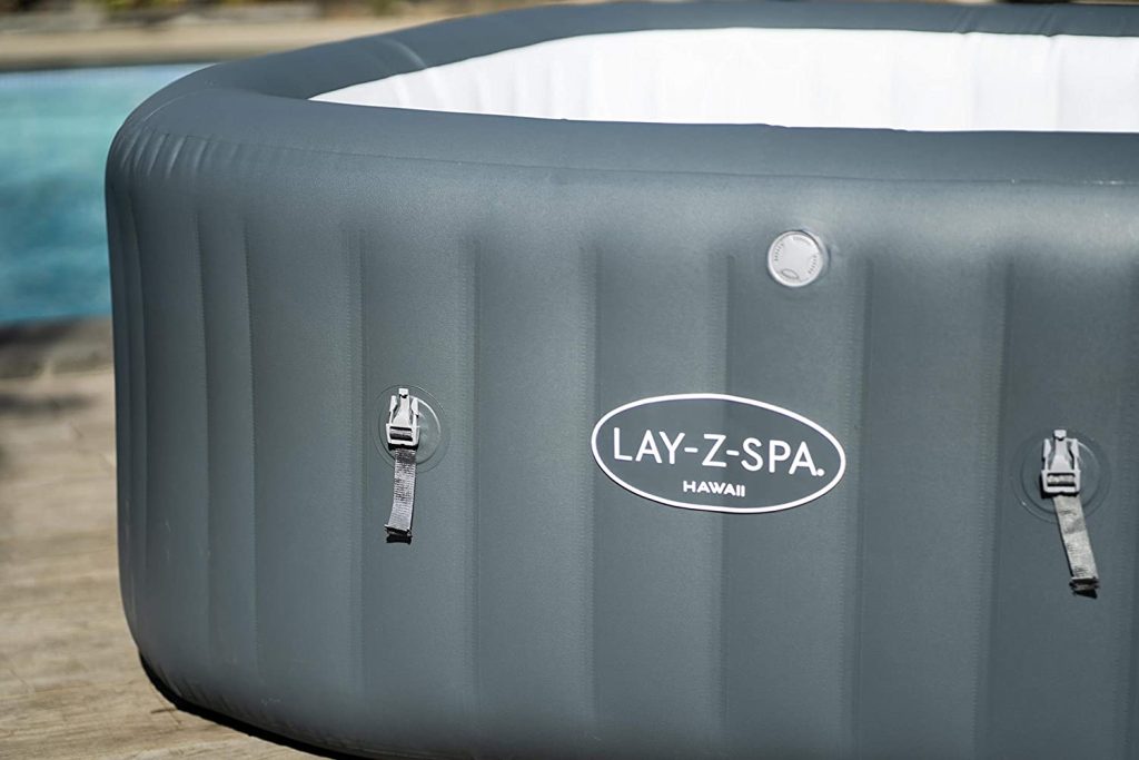 Lay-Z-Spa Hawaii HydroJet Pro Massage System 6 Person Hot Tube